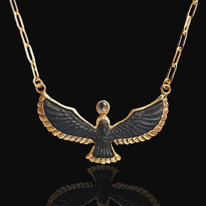 Soaring Spirit Ebony Bird Necklace Necklace Shop Dreamers of Dreams