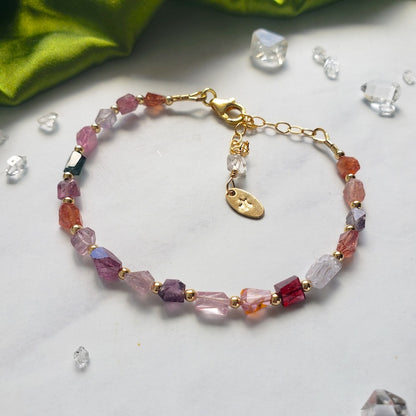 Lavender Spinel Freeform Bracelet Bracelet Shop Dreamers of Dreams