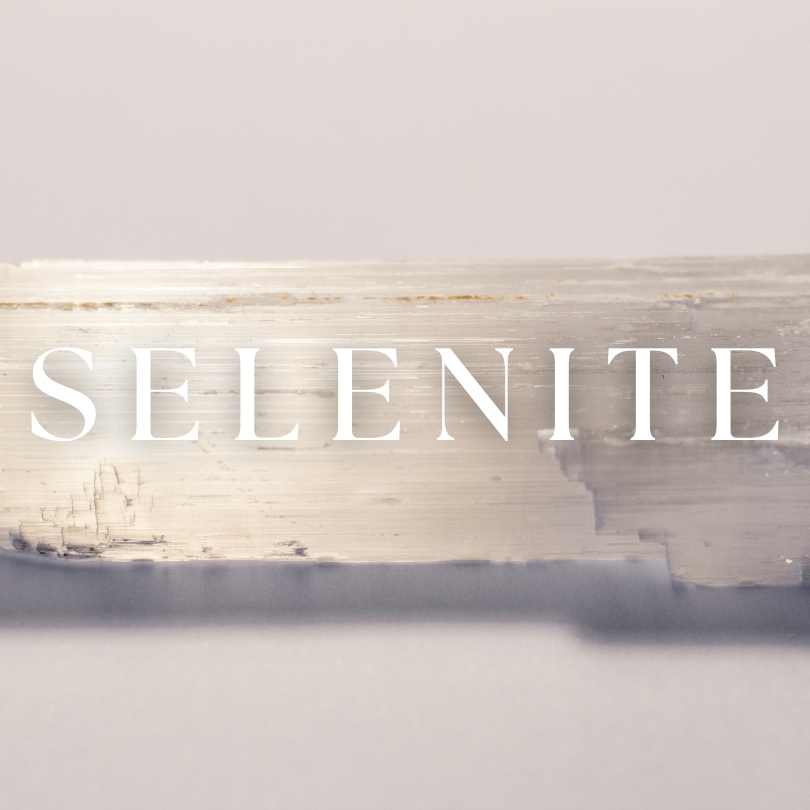 selenite room energy cleanser