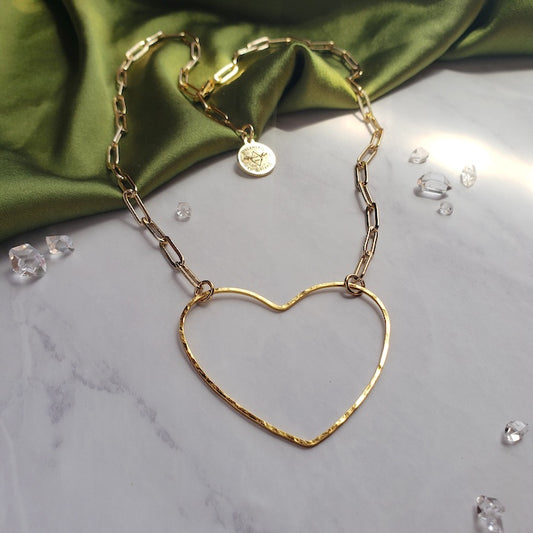 Big Heart Necklace Necklace Shop Dreamers of Dreams