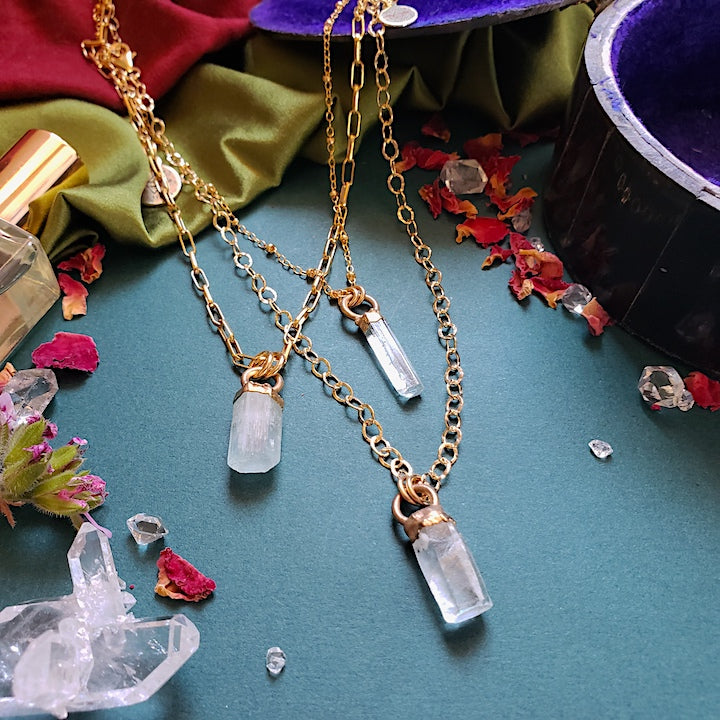 Aquamarine Water Pendant Necklace Necklace Shop Dreamers of Dreams