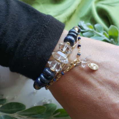 Beaded Lapis Stardust Bracelet Bracelet Shop Dreamers of Dreams