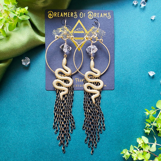 Rising Snake Earrings Earrings Shop Dreamers of Dreams