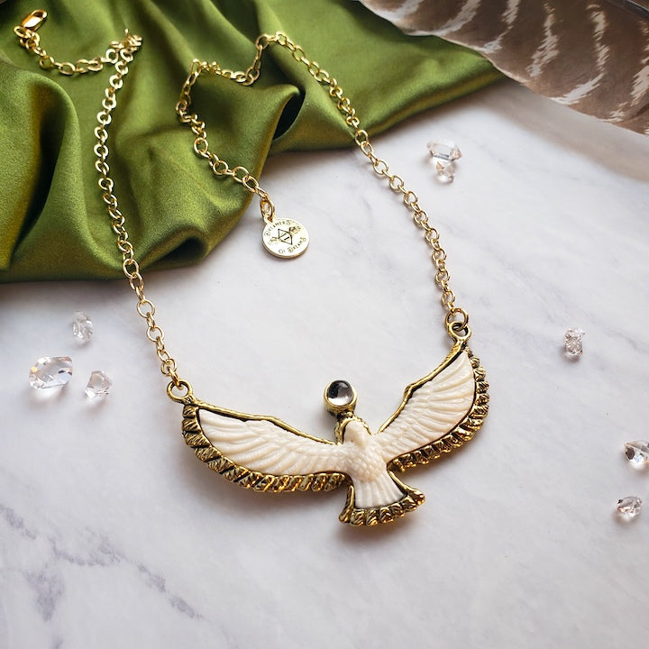 Soaring Spirit Bone Bird Necklace Necklace Shop Dreamers of Dreams