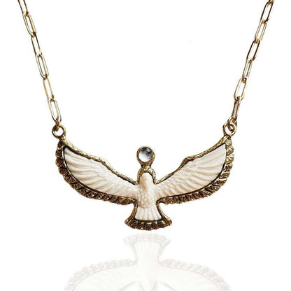 Soaring Spirit Bone Bird Necklace Necklace Shop Dreamers of Dreams