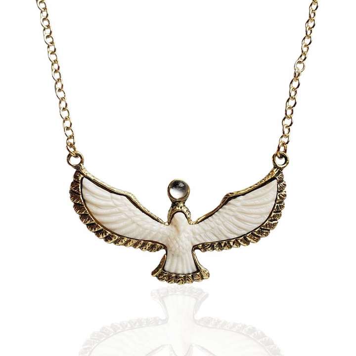 Soaring Spirit Bone Bird Necklace Necklace Shop Dreamers of Dreams