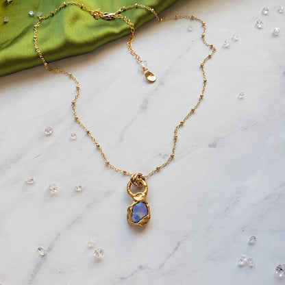 Raw Opal Nugget Necklace Necklace Shop Dreamers of Dreams