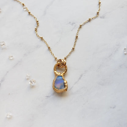 Raw Opal Nugget Necklace Necklace Shop Dreamers of Dreams