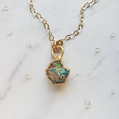 Raw Opal Nugget Necklace Necklace Shop Dreamers of Dreams