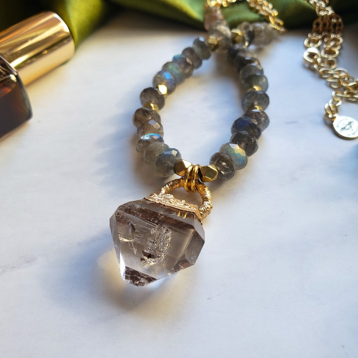 Herkimer Priestess Necklace Necklace Shop Dreamers of Dreams