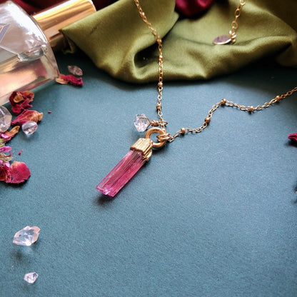 Passion for the Possible | Rubellite Tourmaline Necklace Necklace Shop Dreamers of Dreams