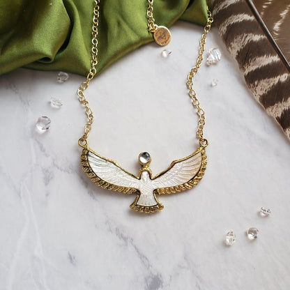 Soaring Spirit Shell Bird Necklace Necklace Shop Dreamers of Dreams