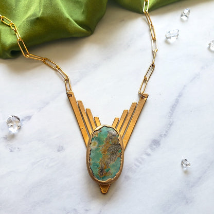 Turquoise Priestess Necklace Necklace Shop Dreamers of Dreams