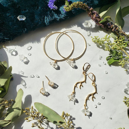 Shine On Gold Hoop Earrings Hoop Earrings Shop Dreamers of Dreams