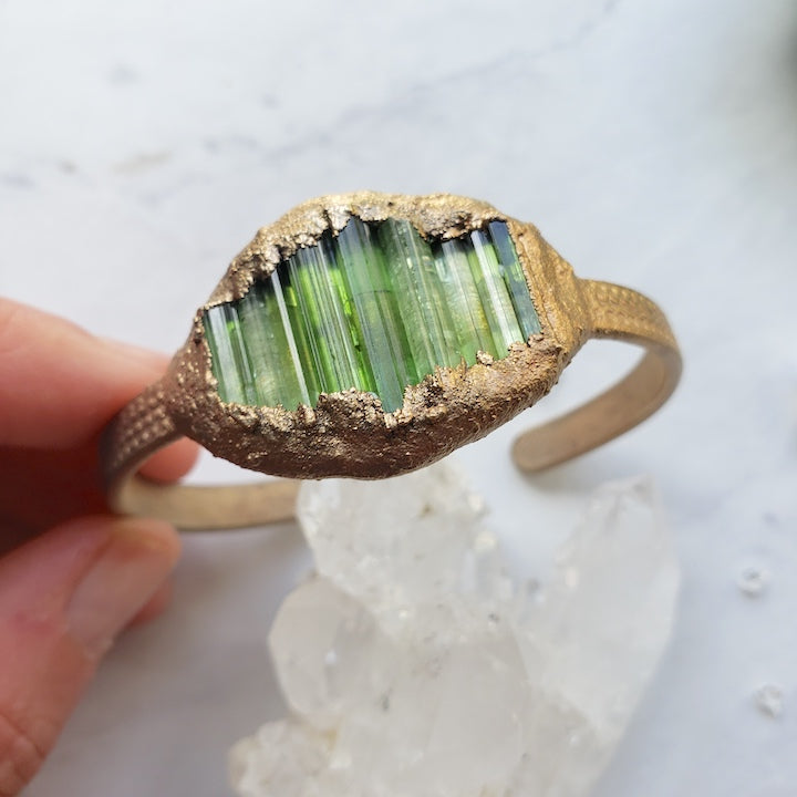 Green deals tourmaline bracelet