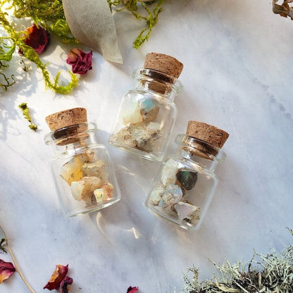 Opal Crystal Collection Bottle Crystal Bottle Shop Dreamers of Dreams