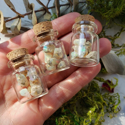 Opal Crystal Collection Bottle Crystal Bottle Shop Dreamers of Dreams